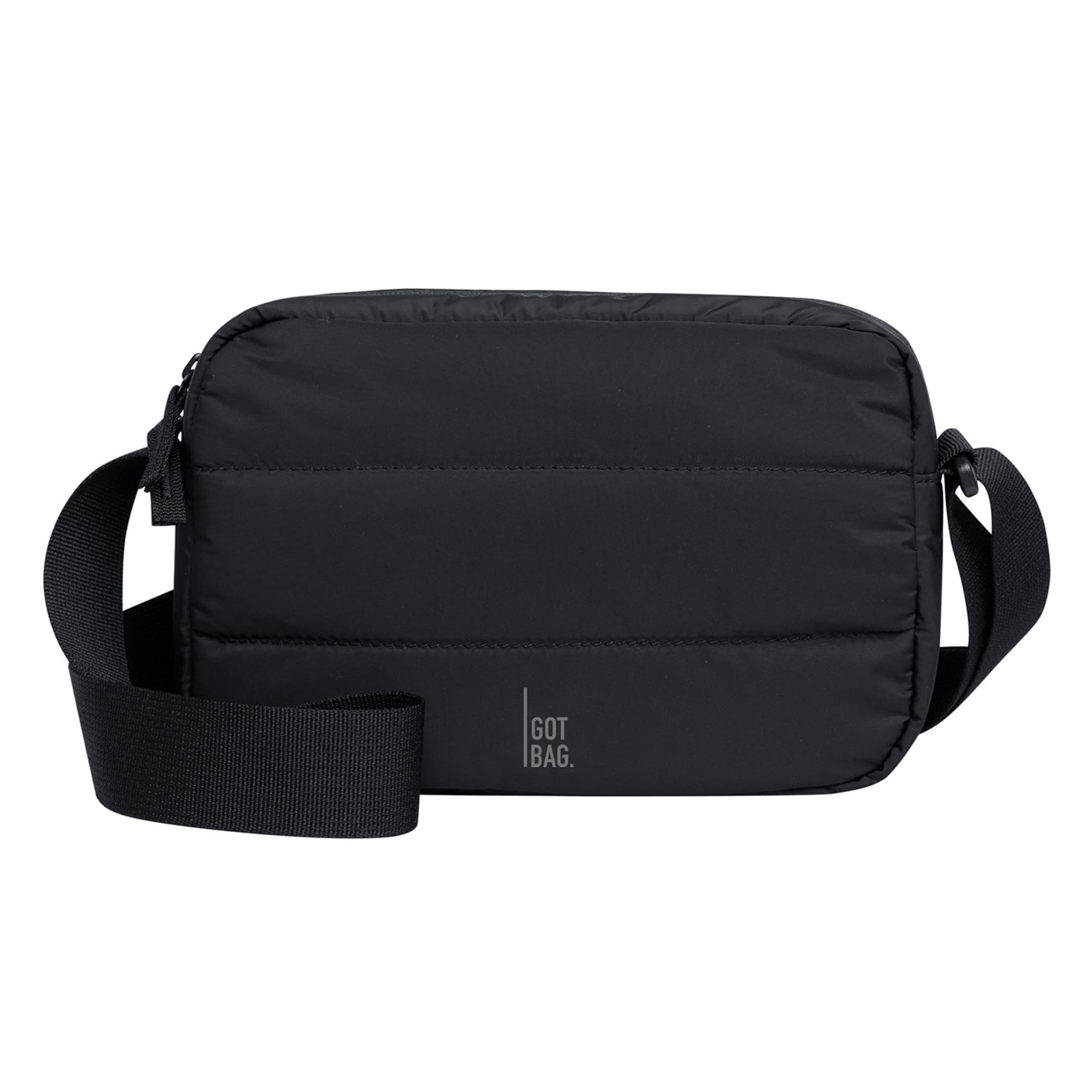 Got Bag Schoudertas 'Puffer' in Zwart: voorkant