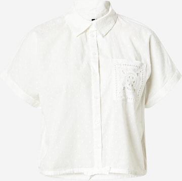 Chemisier 'VMVICA' VERO MODA en blanc : devant