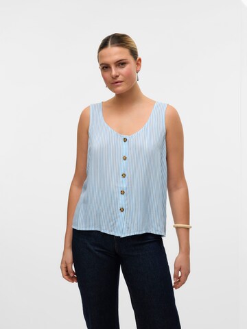 VERO MODA Μπλούζα 'VMBumpy' σε μπλε: μπροστά