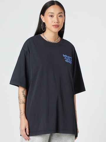 ABOUT YOU x Dardan Oversized Shirt 'Nick' in Schwarz