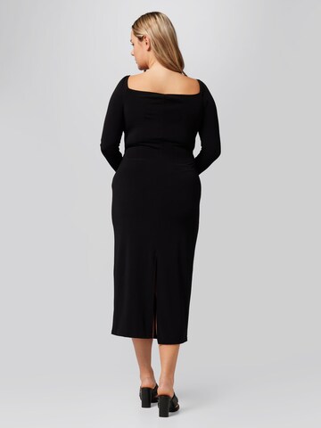 Rochie 'Eliza' de la A LOT LESS pe negru