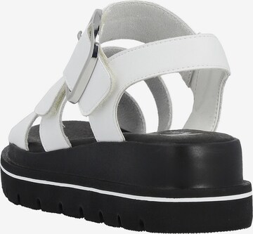 Rieker EVOLUTION - Sandalias en blanco