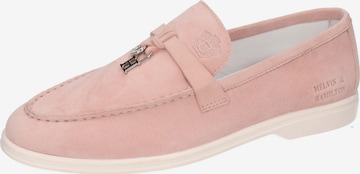 MELVIN & HAMILTON Mokassin 'Adley 3' in Pink: Vorderseite