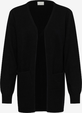 Cardigan 'Alina' Kaffe en noir : devant
