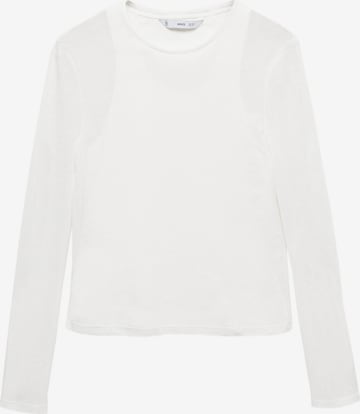 T-shirt 'BLAIR' MANGO en blanc : devant