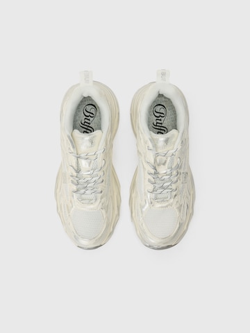 balts BUFFALO Zemie brīvā laika apavi 'GIANNA'