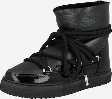 INUIKII Snow Boots 'GLOSS' in Black: front