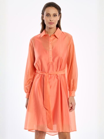 Ana Alcazar Kleid in Orange: Vorderseite
