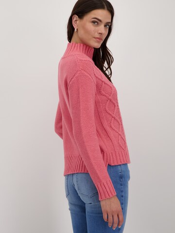 Pullover di monari in rosa