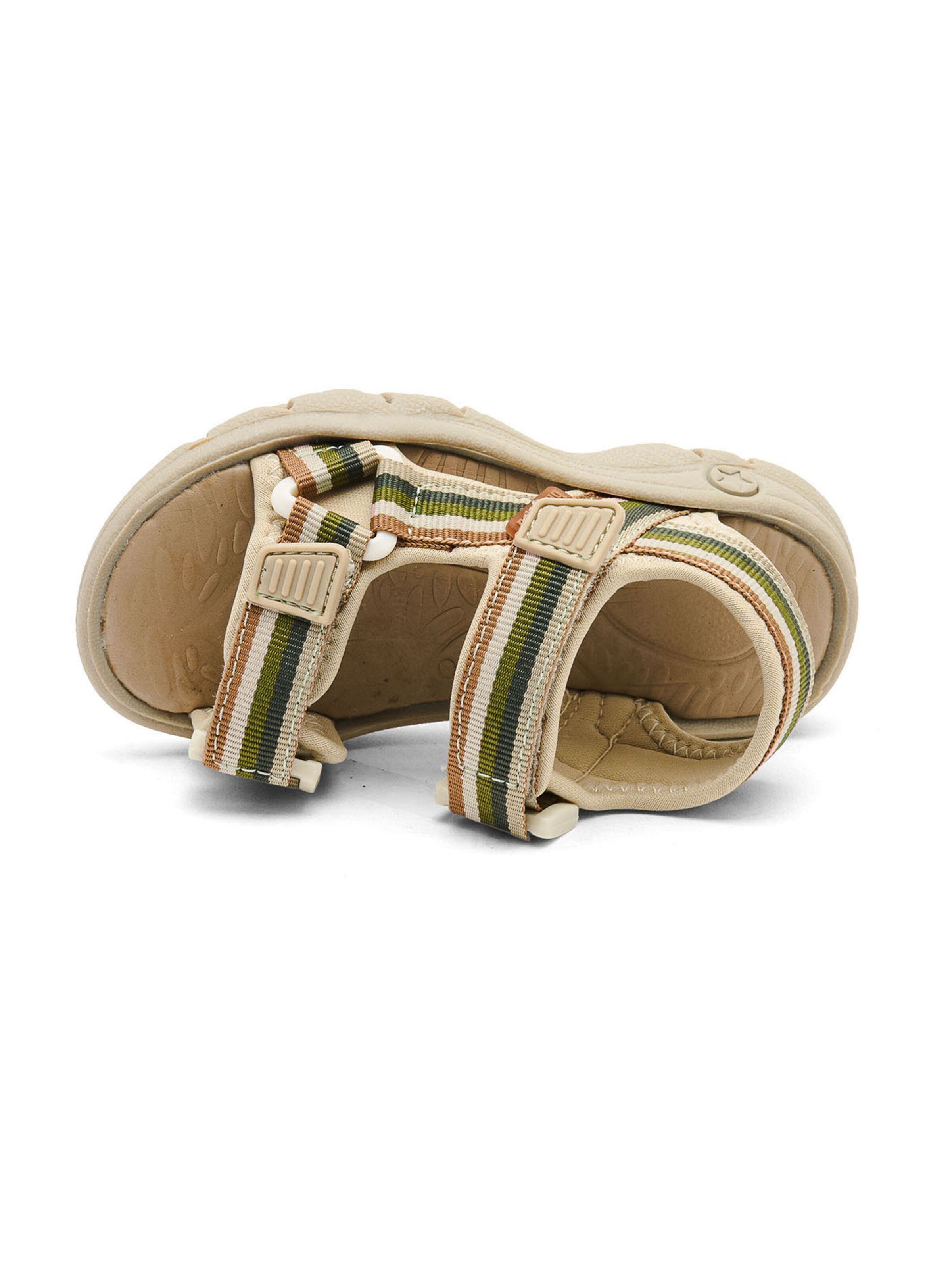 BISGAARD Odprti čevlji 'Nico' | zelena barva