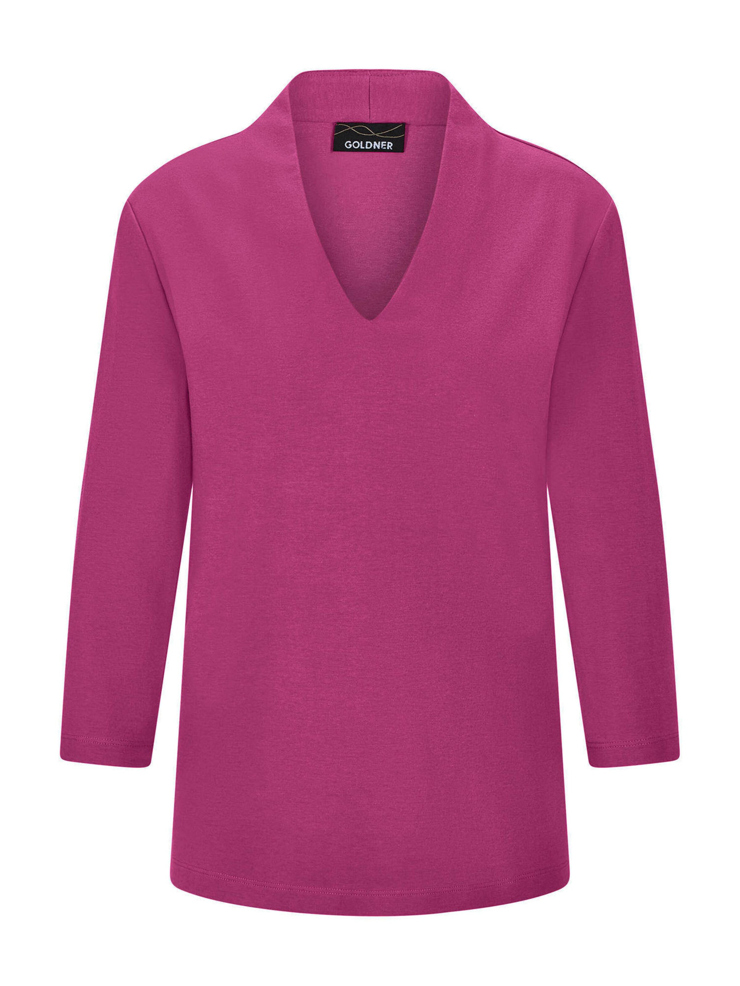 Goldner Shirt in Lila: voorkant