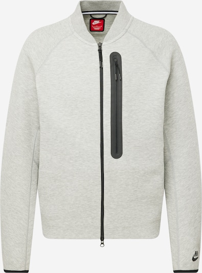 Giacca di felpa 'TCH FLC N98' Nike Sportswear di colore grigio sfumato / nero, Visualizzazione prodotti