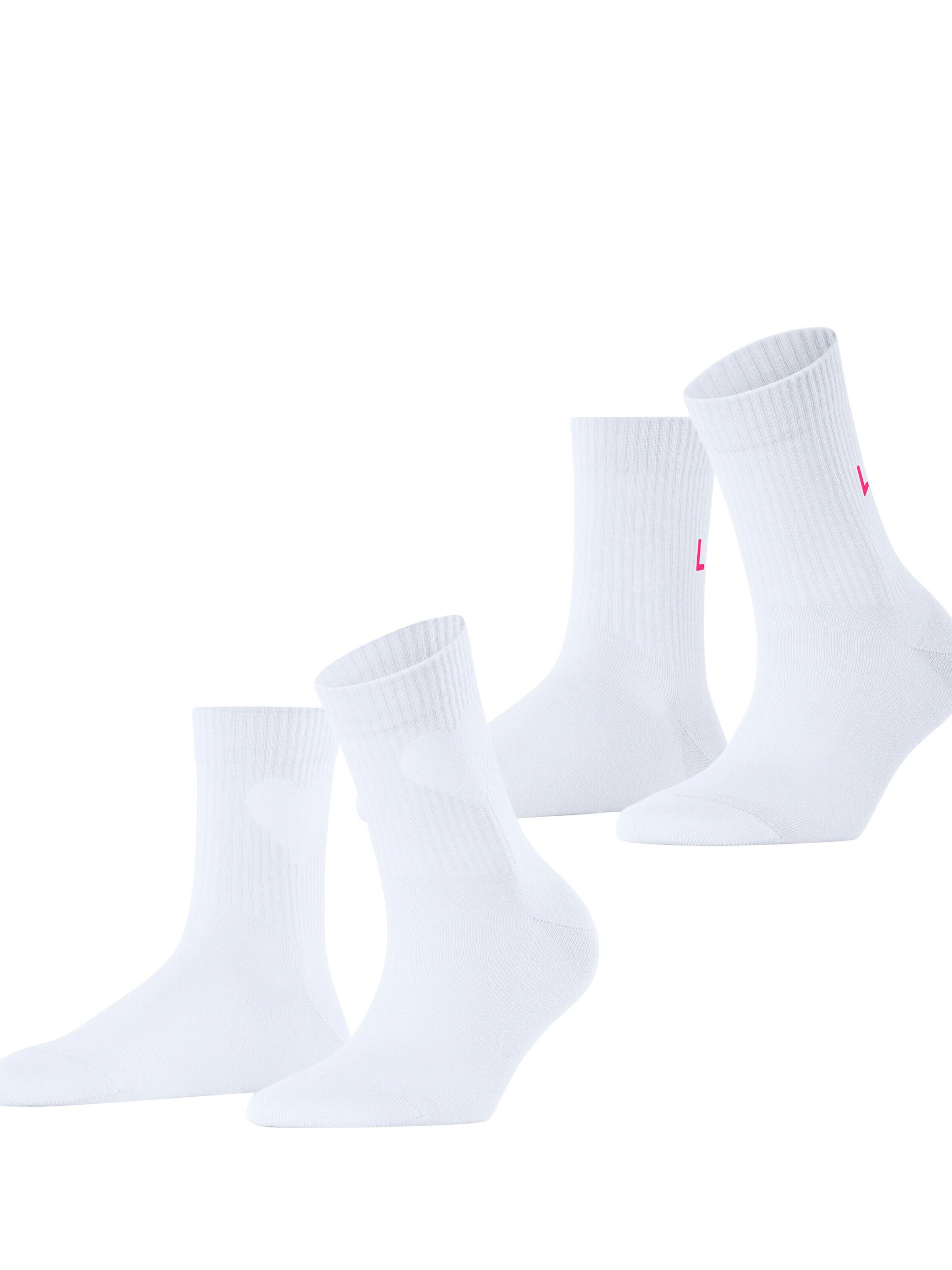 ESPRIT Socken 'Heart & Love'‌‌‌‌‌‌‌‌ in Weiß: Vorderseite