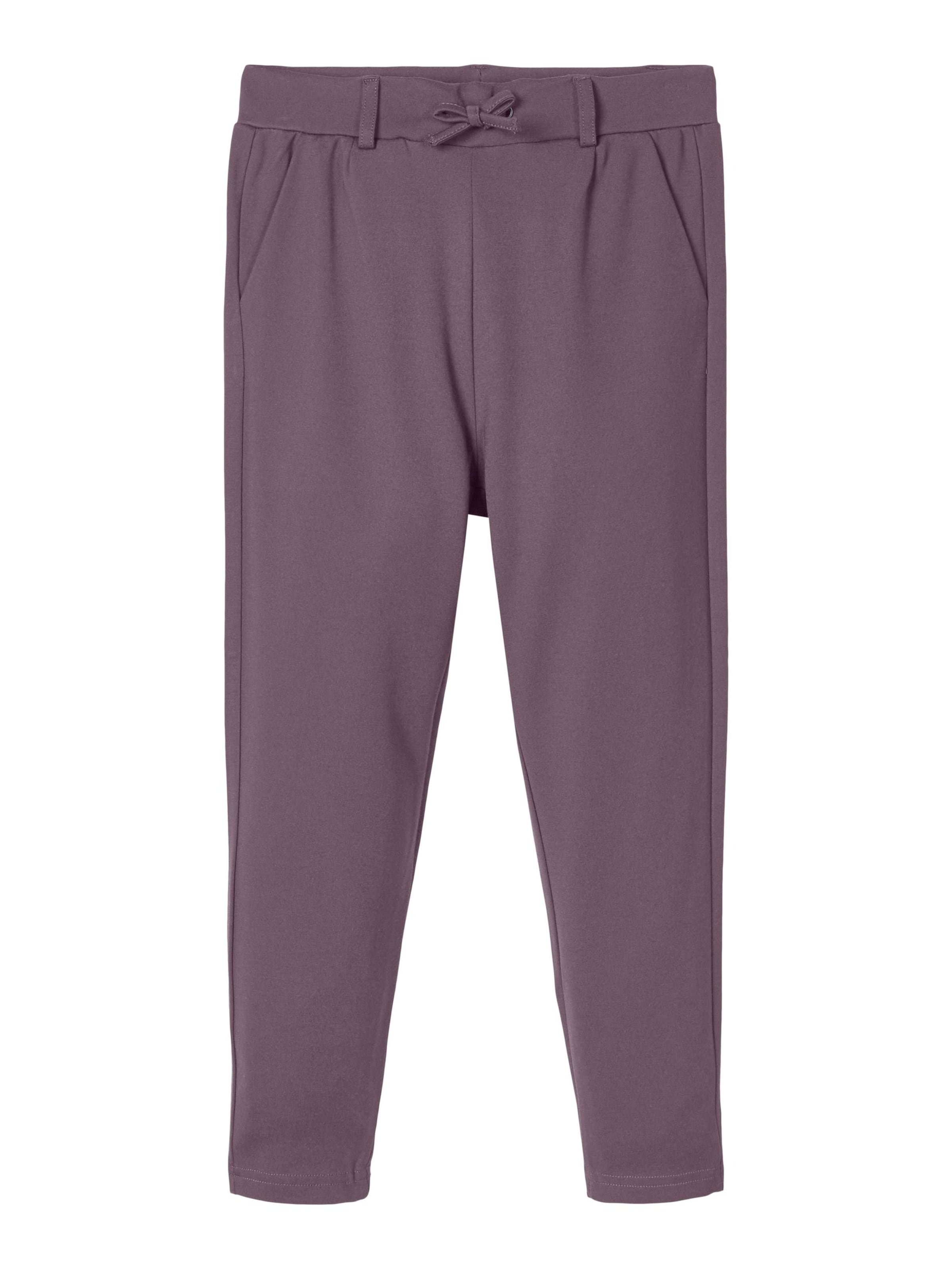 NAME IT Slimfit Hose 'Nitida' in Lila: Vorderseite