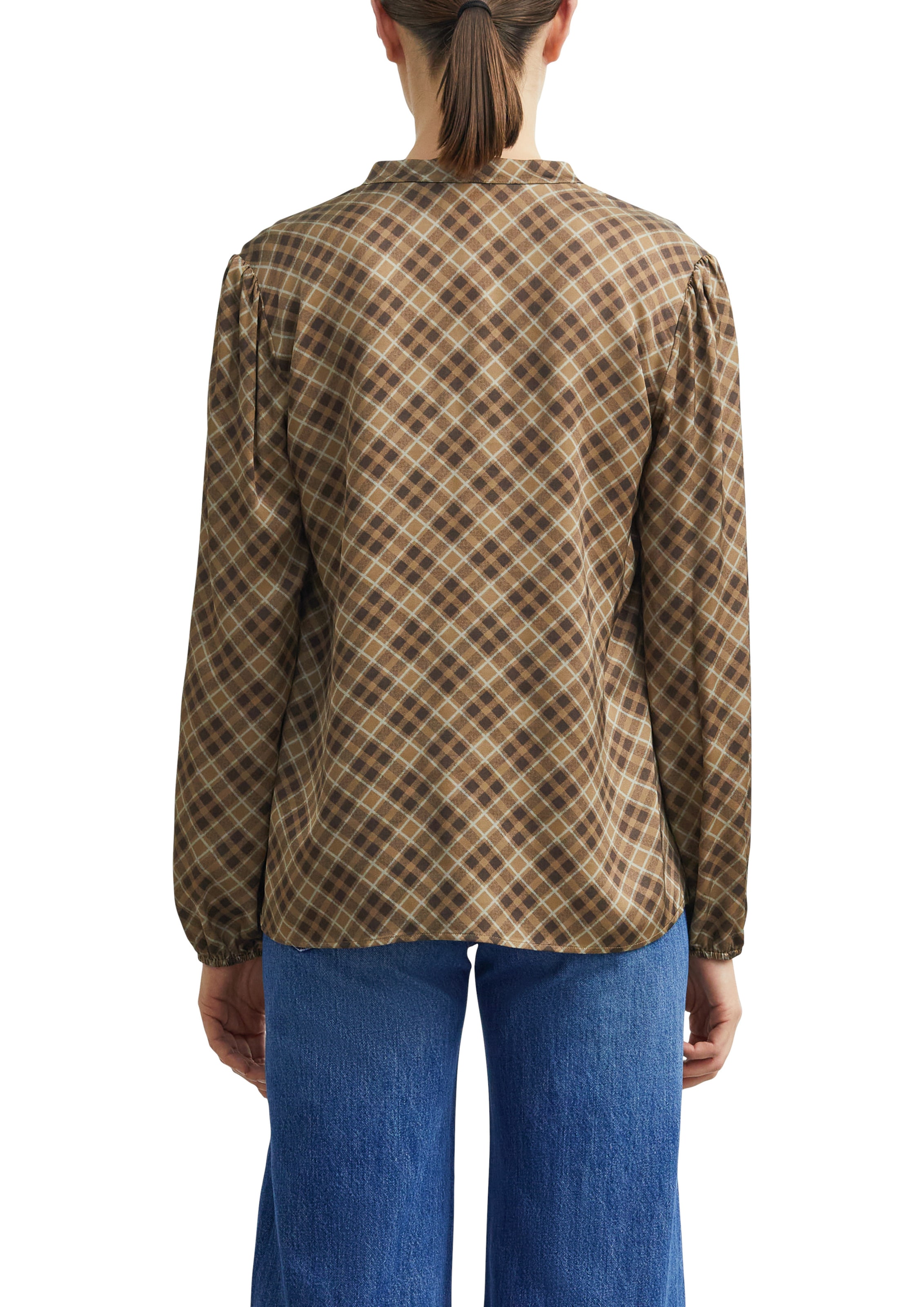 COMMA Blouse in Brown