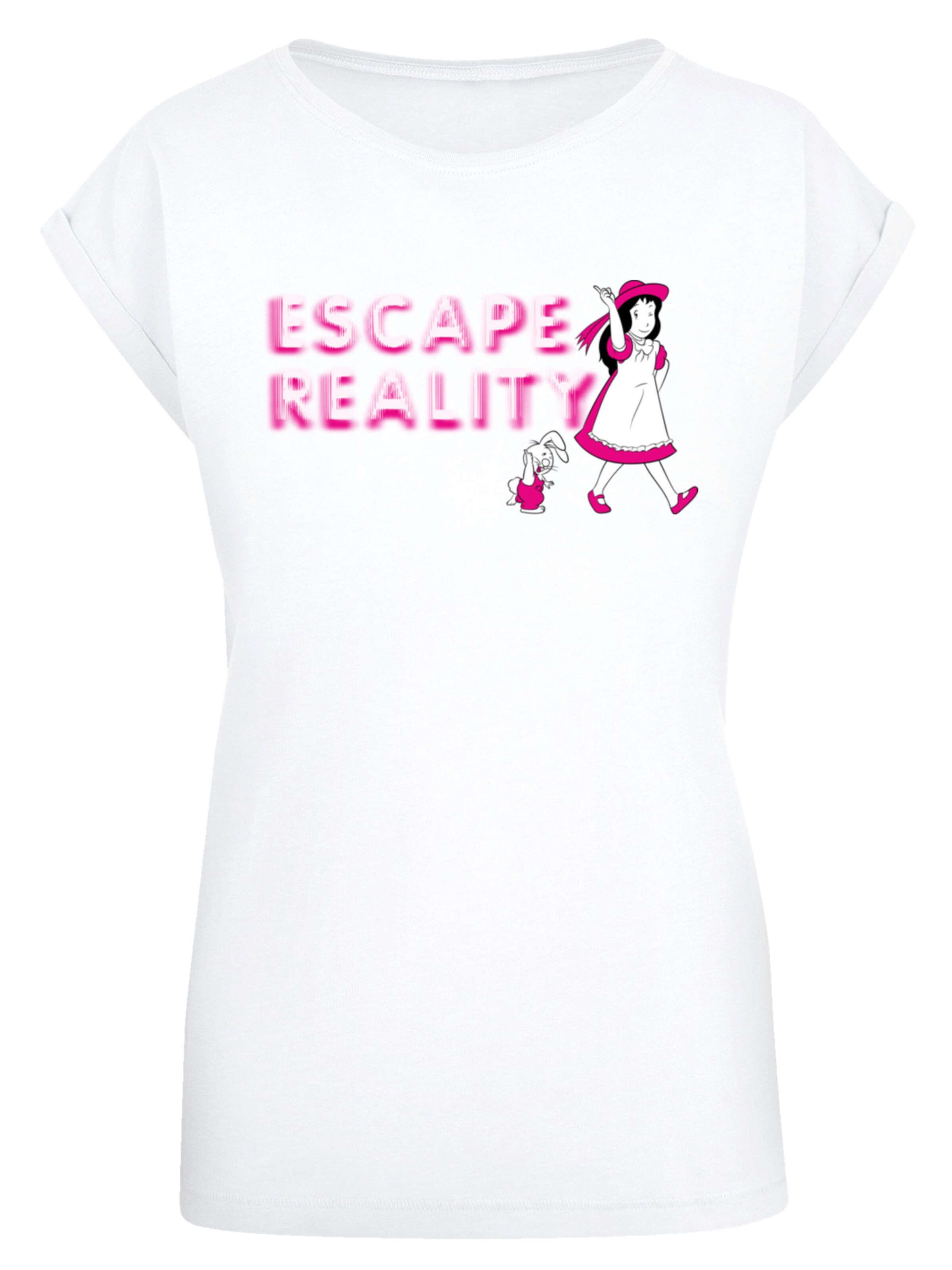 T-shirt F4NT4STIC en blanc : devant