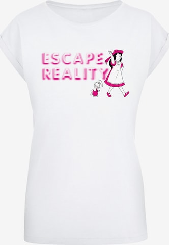 T-shirt F4NT4STIC en blanc : devant