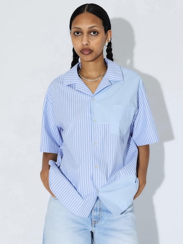 Dr. Denim Shirt 'Mile' in Blauw