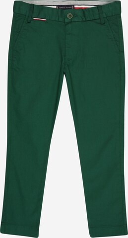 TOMMY HILFIGER Pants in Green: front