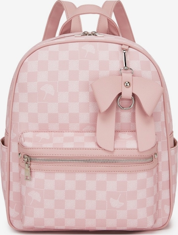 Miss Lulu Rucksack in Pink: Vorderseite