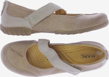 Marc Shoes Flats & Loafers in 37 in Beige: front