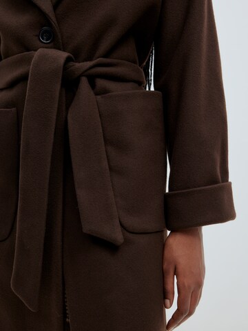 EDITED Between-seasons coat 'Santo' in Brown
