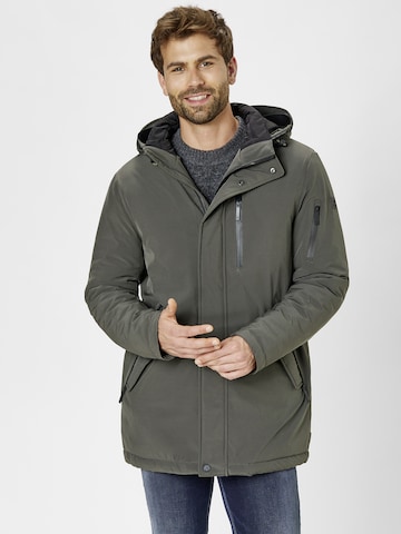 REDPOINT Between-Seasons Parka in Green: front