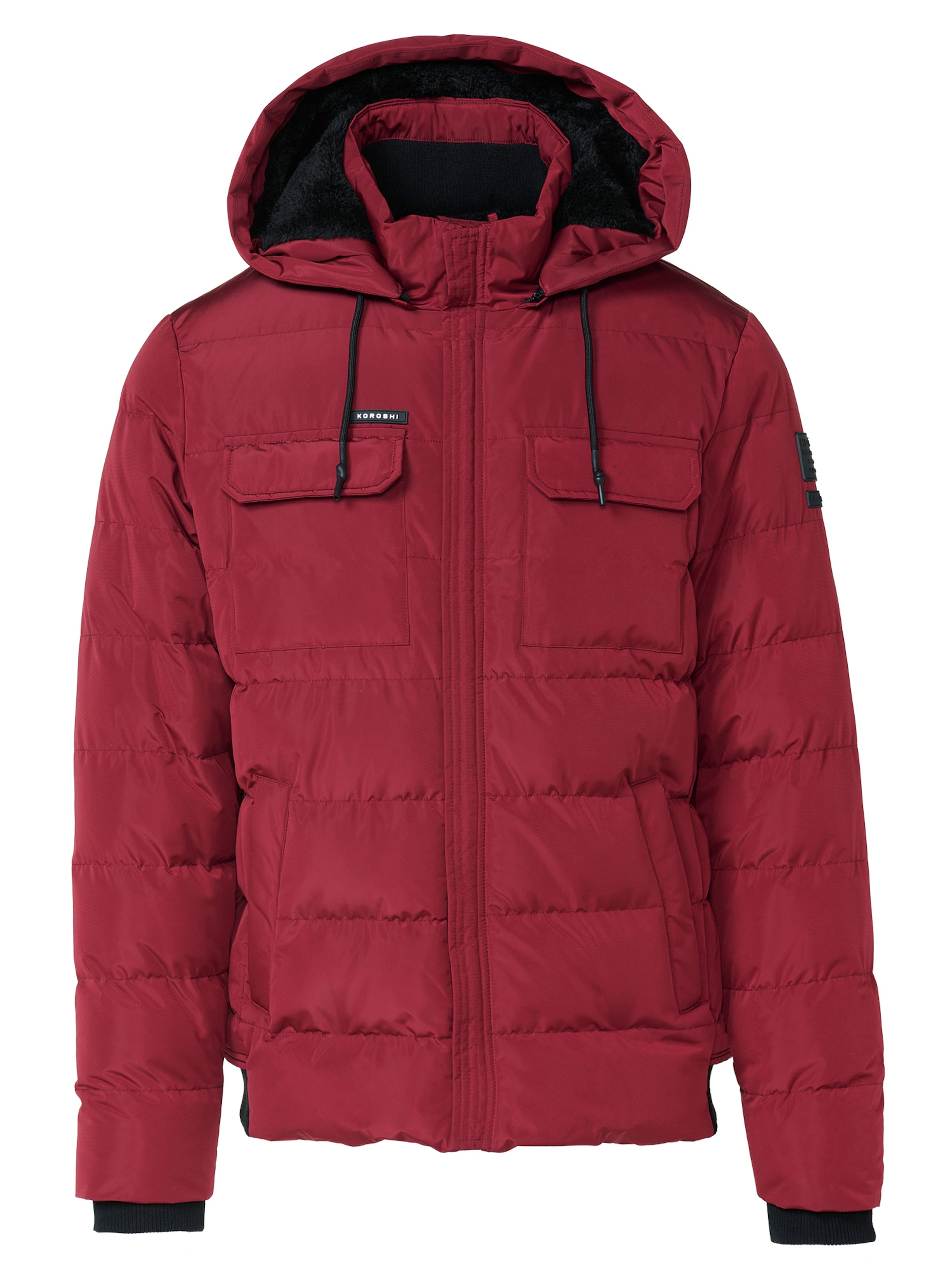 KOROSHI Klederdrachtjas in Rood: voorkant