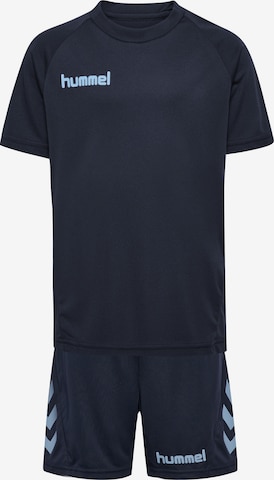 Hummel Tracksuit in Blue: front