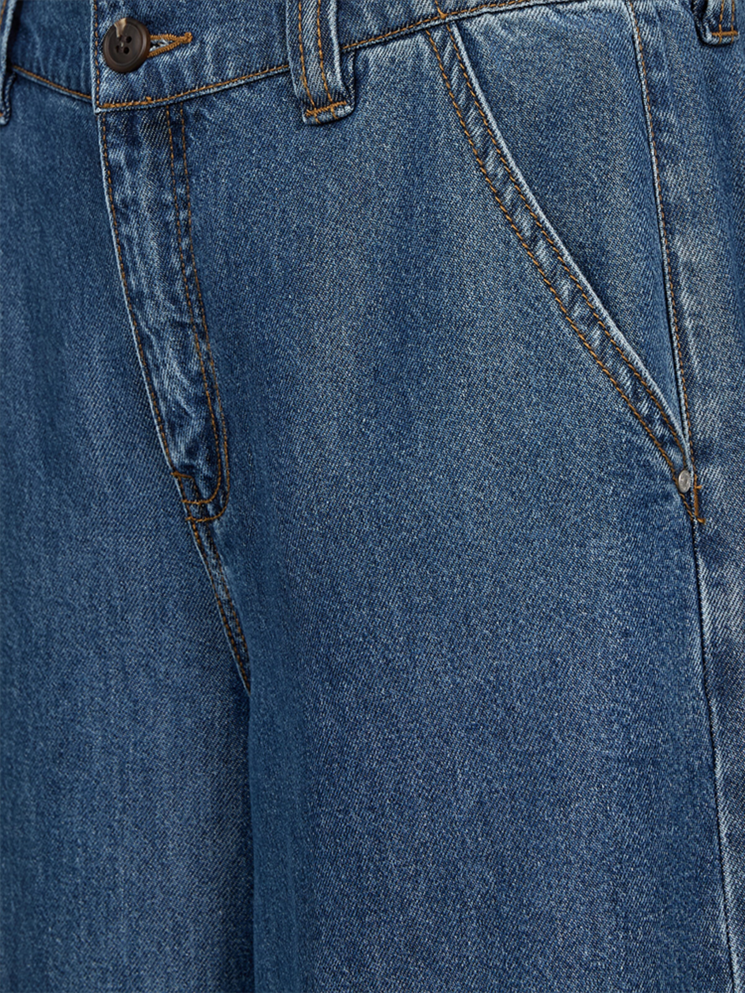 Freequent Regular Jeans 'FreeQuent Milo-pants blauw' in Blauw