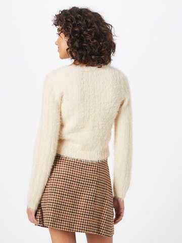 VERO MODA Strickjacke 'LAPOILU' in Beige