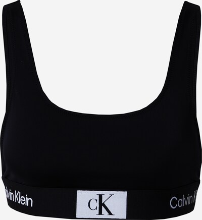 Calvin Klein Swimwear Bikiinitopp must / valge, Tootevaade