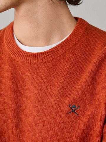 Hackett London Sweater in Orange