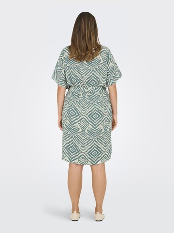 ONLY Carmakoma Shirt dress 'CARShilla' in Green
