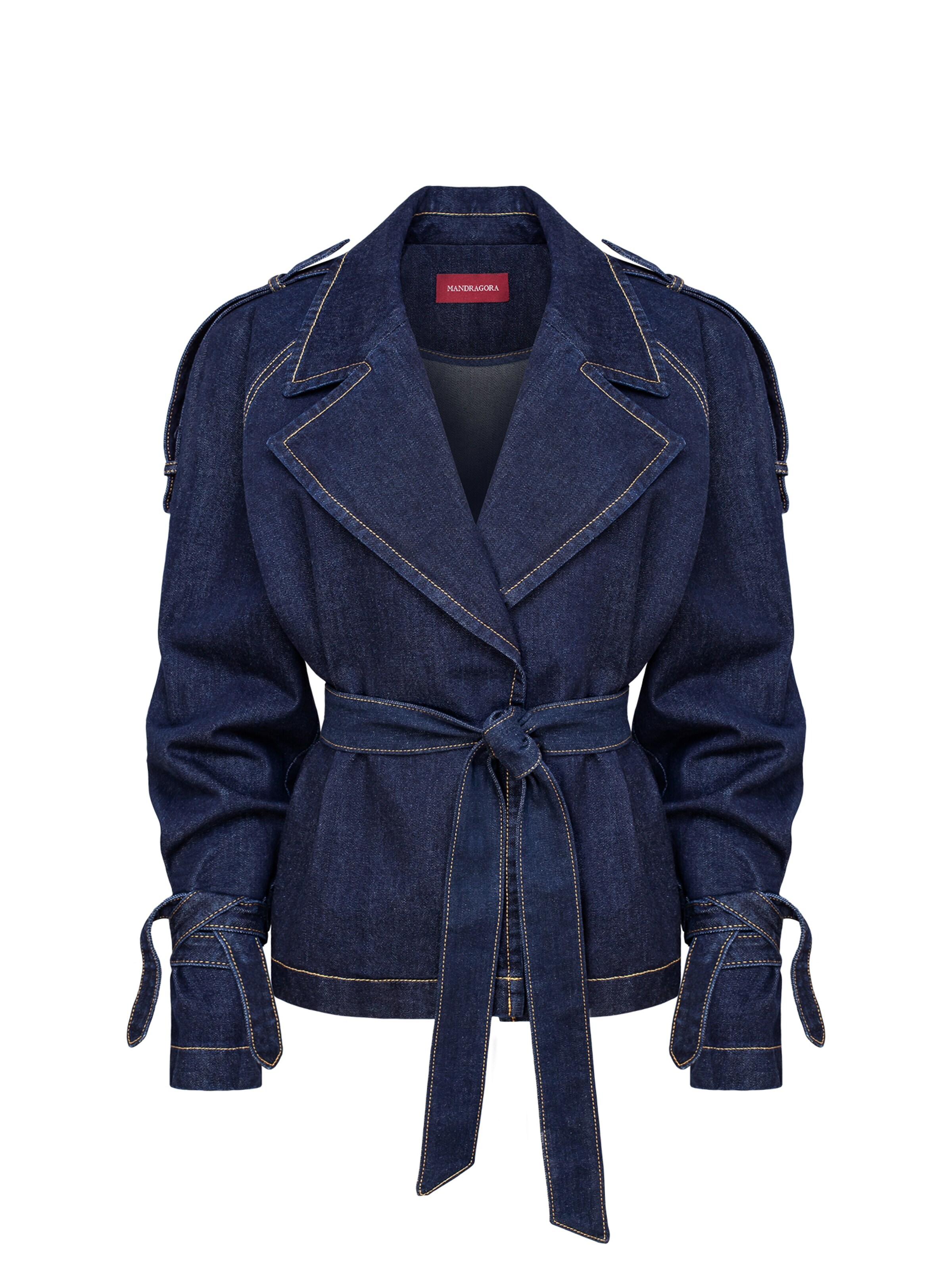 mandragora Übergangsjacke 'Arney'‌‌‌‌‌‌ in S-M in navy, Produktansicht