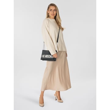 Sac à bandoulière 'Bold Love' Love Moschino en gris