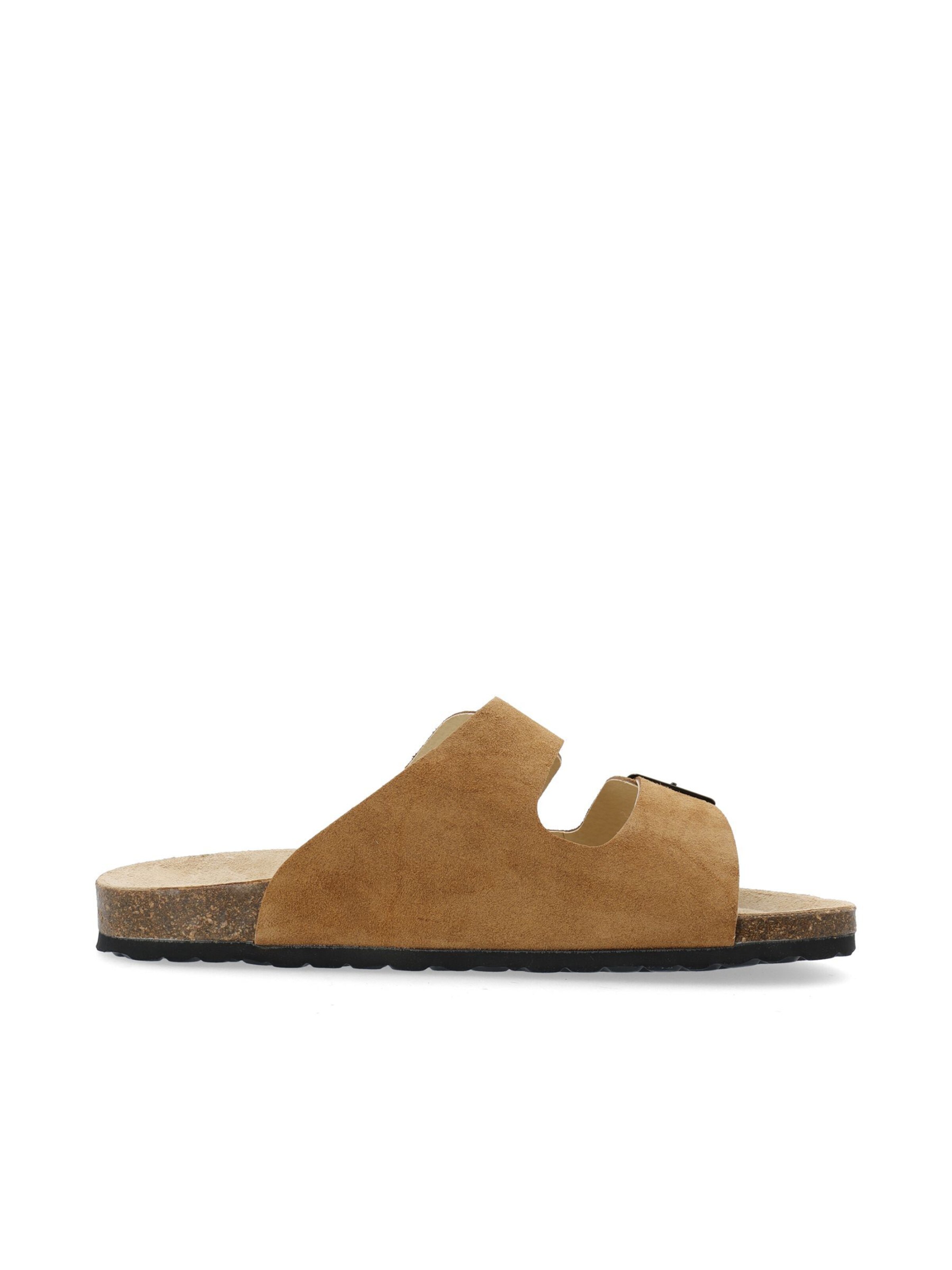 Mule 'Lorenzo' Bianco en marron