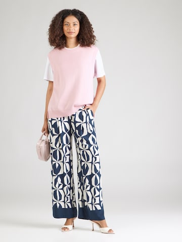 Wide leg Pantaloni 'Pi44nja' di ZABAIONE in blu
