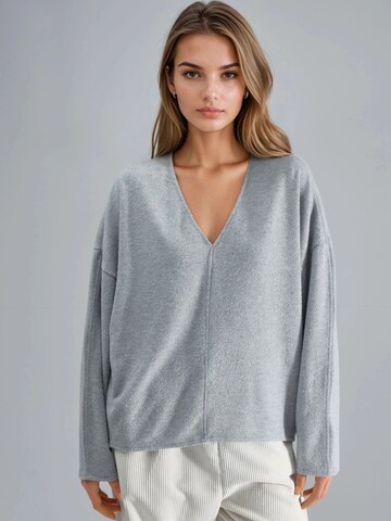 Maglietta di Busem in grigio: frontale