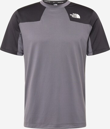 THE NORTH FACE Funktionsshirt in Grau: predná strana