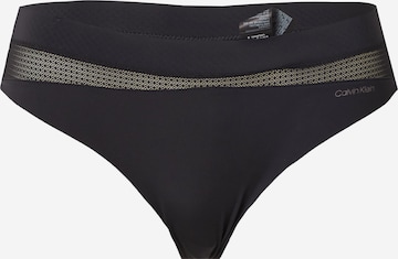 regular String di Calvin Klein Underwear in nero: frontale