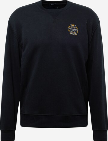 Abercrombie & Fitch Sweatshirt in Zwart: voorkant