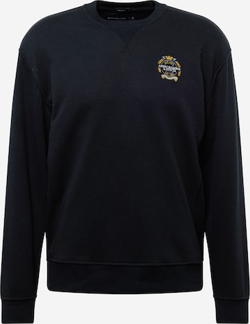 Sweat-shirt Abercrombie & Fitch en noir : devant