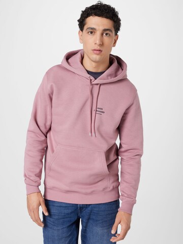 Sweat-shirt MADS NORGAARD COPENHAGEN en rose : devant