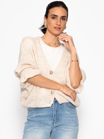 SASSYCLASSY Oversizestrickjacke‌‌‌‌‌‌‌‌‌ in Beige