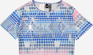 ADIDAS SPORTSWEAR Funkční tričko 'Dance  ' – modrá: přední strana