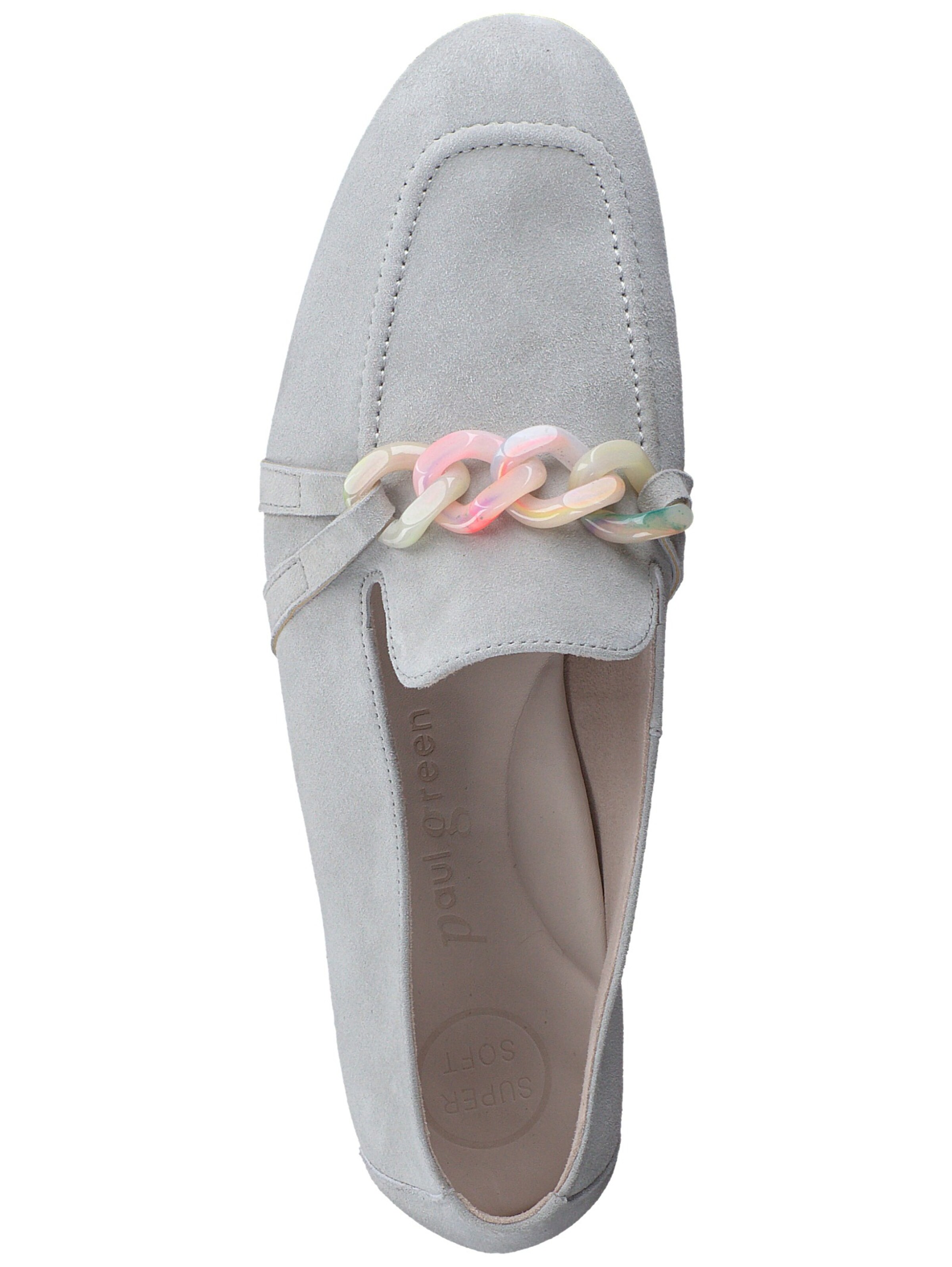 Frauen Halbschuhe Paul Green Slipper in Hellgrau - OW76225 Frauen Halbschuhe Paul Green Slipper in Hellgrau - OW76225
