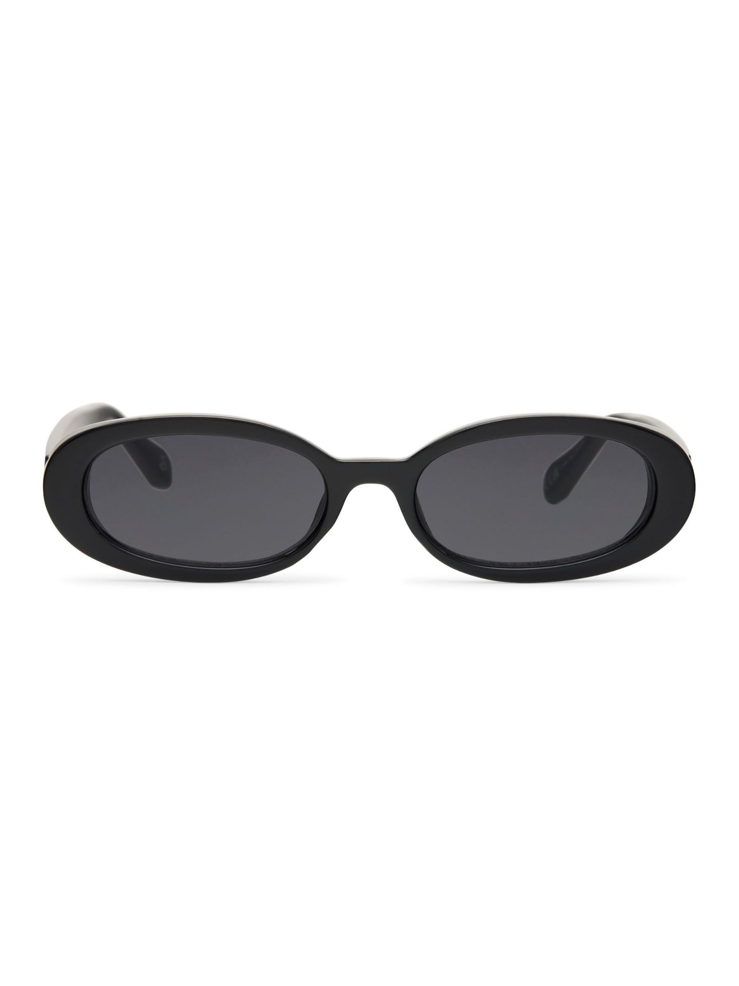 Maxte Sonnenbrille 'The Noir Oval Frame'‌‌‌‌ in Schwarz