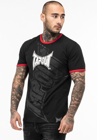 Tapout Koszulka 'Trashed' w kolorze czarny: przód