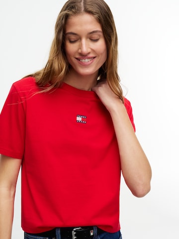 Tommy Jeans Shirt in Rood